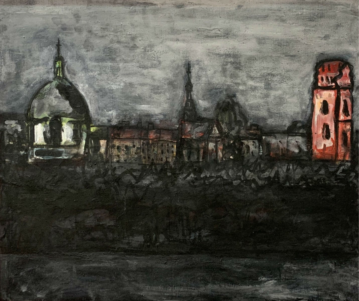 Wojciech Sadley, City View, 2000