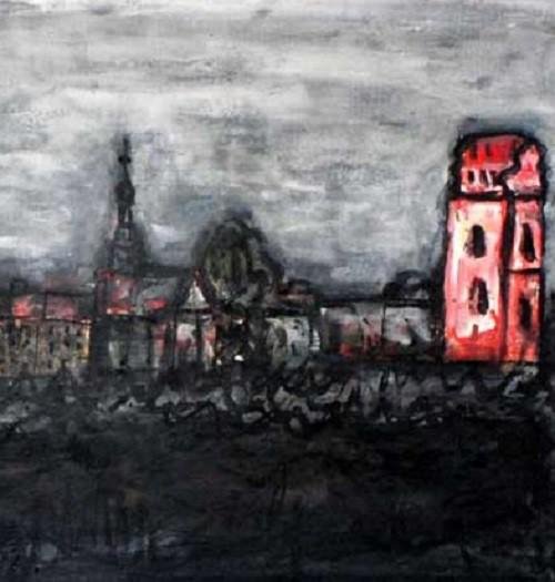 Wojciech Sadley, City View, 2000