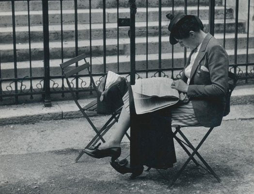 Woman, 1950s, Black and White Photograph-DYV-1219794