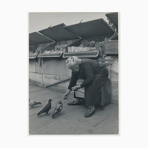 Woman, 1950s, Black & White Photograph-DYV-1194394