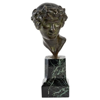 Woman Adorned with Flower, Bronze-WFS-1196765