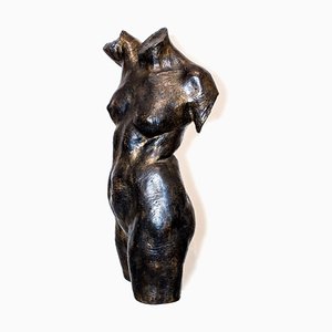 Woman's Chest - Bronze Sculpture by Aurelio Mistruzzi 1930-ZCI-756244