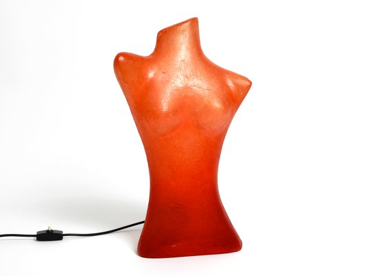 Woman's Torso Table Lamp in Red Fiberglass, 1960s-RR-1377357