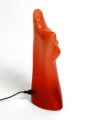 Woman's Torso Table Lamp in Red Fiberglass, 1960s-RR-1377357