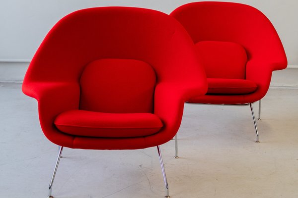 Womb Chairs by Eero Saarinen for Knoll Inc., Set of 2-IXA-1788038