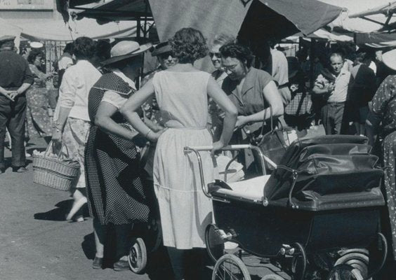 Women, Italy, 1950s, Black & White Photograph-DYV-1239305