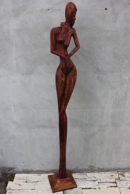 Women Wooden Statue-UWJ-1361664