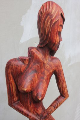 Women Wooden Statue-UWJ-1361664