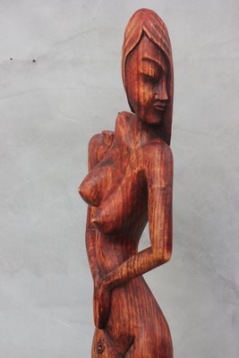 Women Wooden Statue-UWJ-1361664