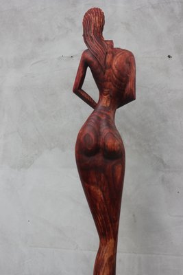 Women Wooden Statue-UWJ-1361664