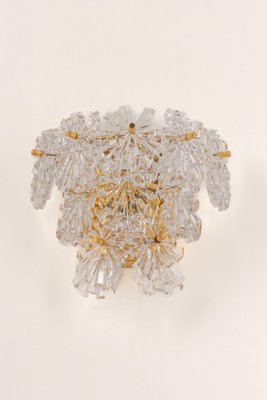 Wonderful Crystal Sconces by Kinkeldey, Germany, 1970s, Set of 2-UGR-1294405