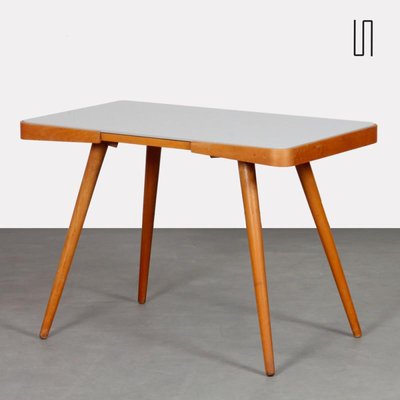 Wood and Glass Table by Jiri Jiroutek, 1960s-DAD-1807461