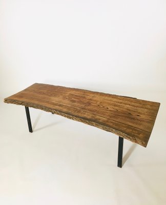 Wood and Metal Coffee Table, 1950s-XXA-787499