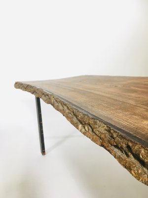 Wood and Metal Coffee Table, 1950s-XXA-787499