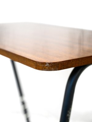 Wood and Metal Table, 1960s-QWP-1801411