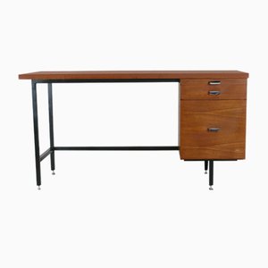 Wood and Steel Desk, France, 1960-MAO-1107602