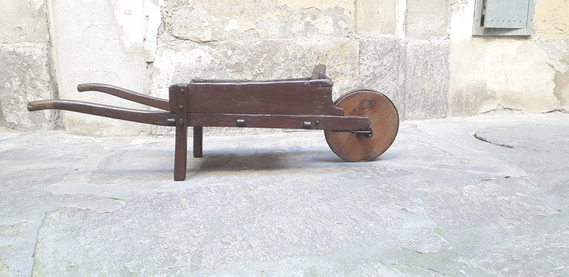 Wood and Wrought Iron Cart, 1800s-AKA-1722506