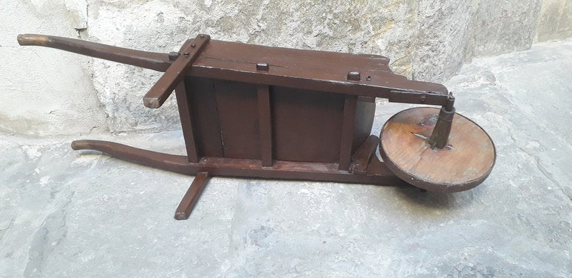 Wood and Wrought Iron Cart, 1800s-AKA-1722506