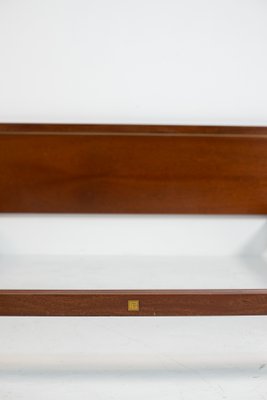 Wood & Brass Bed Frame by Balmain, 1980s-RCE-844708