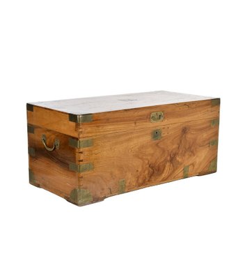 Wood & Brass Fire Officer's Chest-NQ-1239314