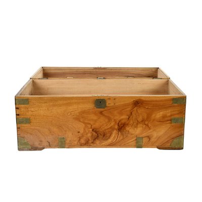 Wood & Brass Fire Officer's Chest-NQ-1239314