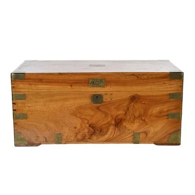 Wood & Brass Fire Officer's Chest-NQ-1239314