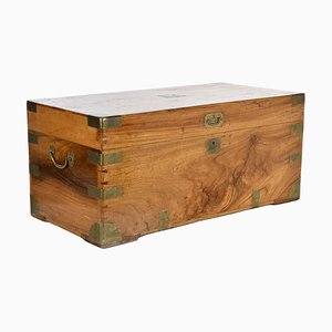 Wood & Brass Fire Officer's Chest-NQ-1239314