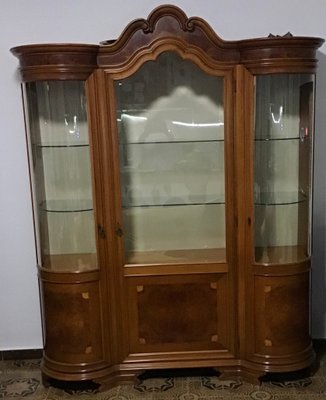 Wood Chippendale Display Cabinet from Mobili Signoretto, 1954-NUO-1785109