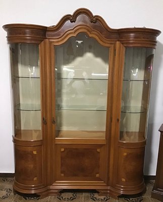 Wood Chippendale Display Cabinet from Mobili Signoretto, 1954-NUO-1785109