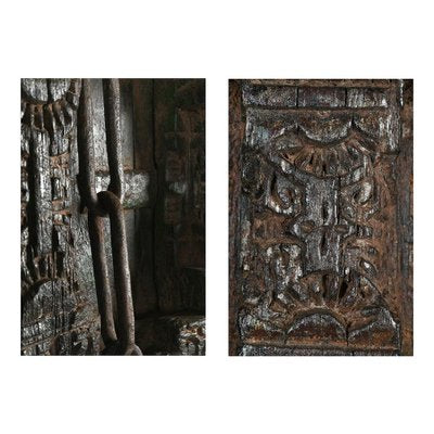 Wood Door on Steel Base-NQ-624710