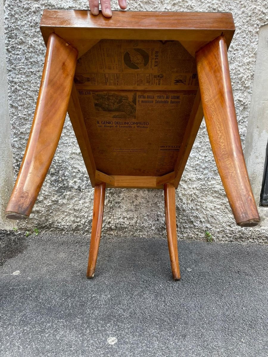 Wood & Glass Table