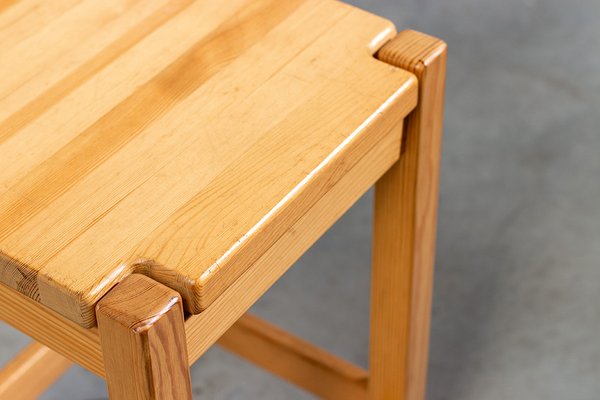 Wood Hongisto Stools by Ilmari Tapiovaara for Laukaan Puu, Finland, 1960s-YI-1100436