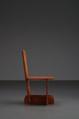 Wood & Metal Chair, Netherlands-XFS-1254906