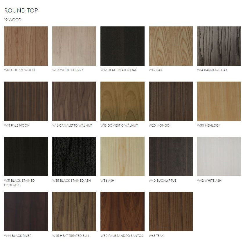 MATERIC - Round dining table with Lazy Susan (Dimension - Ø 1600 x H. 743 mm / Base - Burnished Brass (R16))