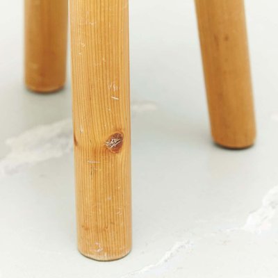 Wood Stool by Charlotte Perriand for Les Arcs, 1960s-WM-1310584