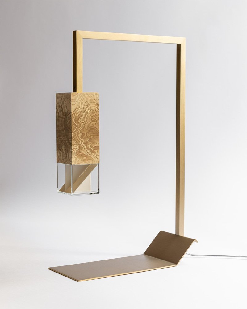 Wood Table Lamp Two 01 Revamp Edition by Formaminima