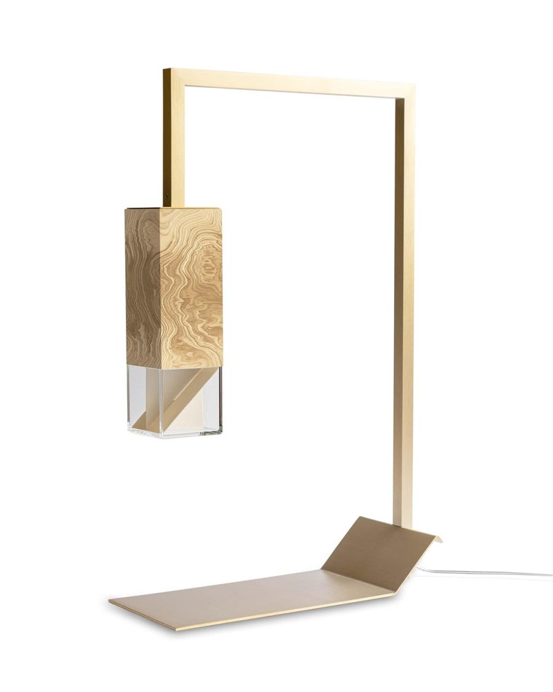 Wood Table Lamp Two 01 Revamp Edition by Formaminima