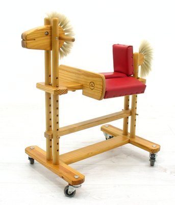 Wooden Adjustable Horse, 1980s-WVA-1148601