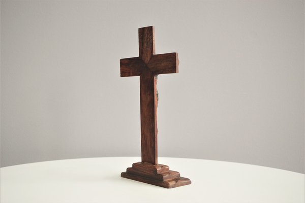 Wooden and Iron Cross, 1970s-KNM-1385694