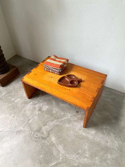 Wooden Aperitif Dish, 1980s