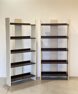 Wooden Bookcases, 1960s, Set of 2-NPC-2031524