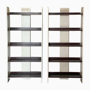 Wooden Bookcases, 1960s, Set of 2-NPC-2031524