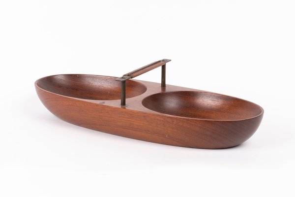 Wooden Bowl by Carl Auböck, Austria, 1960s-SFD-1324300