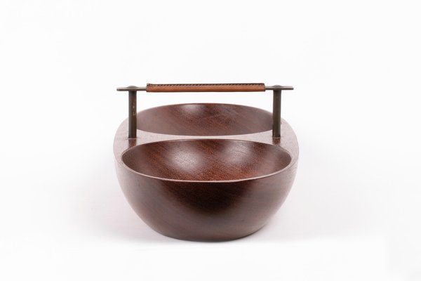 Wooden Bowl by Carl Auböck, Austria, 1960s-SFD-1324300