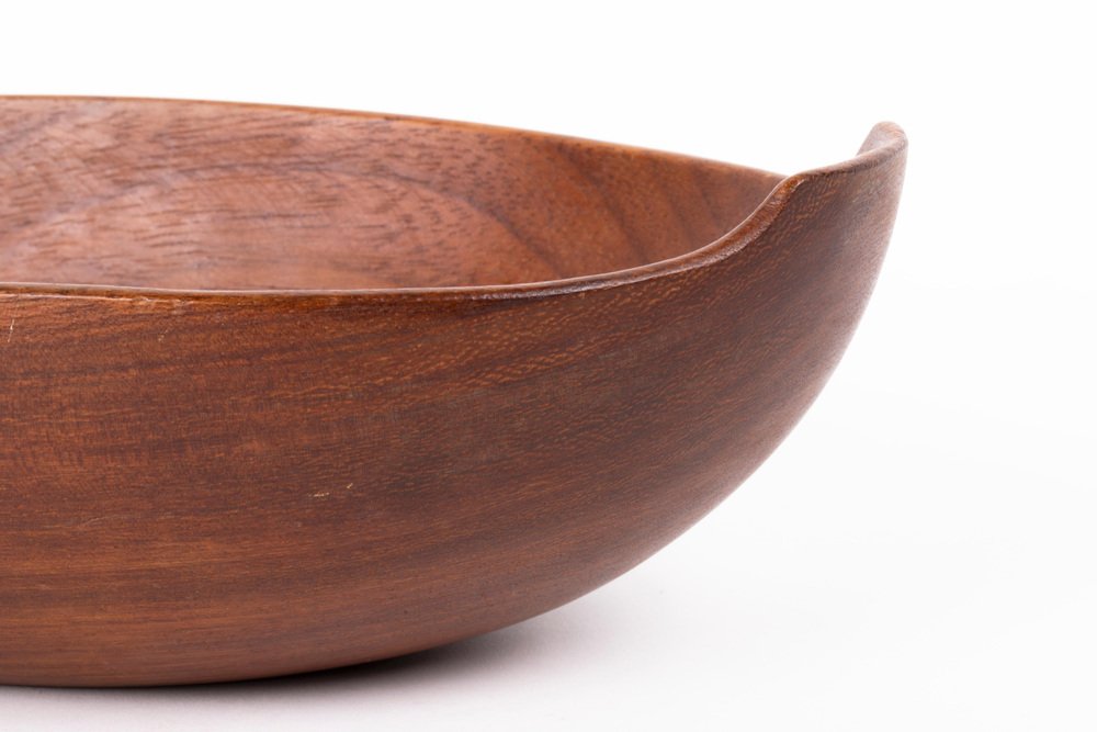 Wooden Bowl by Carl Auböck, Austria, 1960s