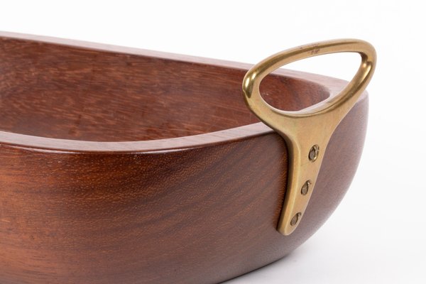 Wooden Bowl by Carl Auböck, Austria, 1960s-SFD-1324301