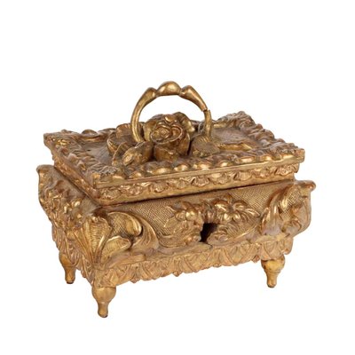 Wooden Box and Tablet with Leaf Gilding-VMM-1383630