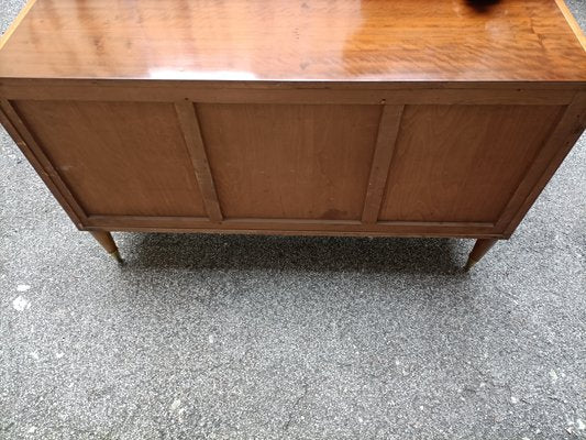 Wooden & Brass Dresser by Paolo Buffa, 1940s-OHK-951238