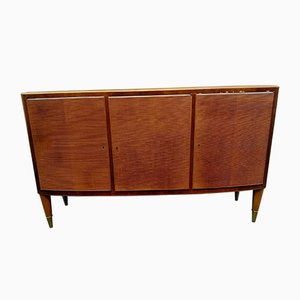 Wooden & Brass Dresser by Paolo Buffa, 1940s-OHK-951238