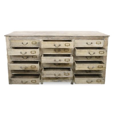 Wooden Buffet with 18 Drawers-NQ-1771481